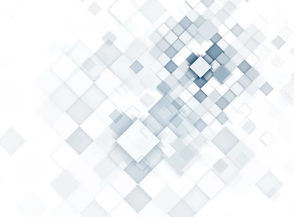 浅蓝色抽象几何立方体背景技术预 — 图库矢量图片