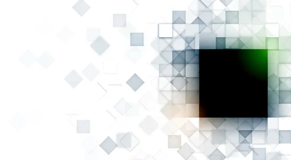 Colore futuristico astratto geometrico con sfondo cubo nero f — Vettoriale Stock