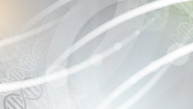 DNA ve tıbbi ve teknoloji arka plan. fütüristik molekül yapısı sunum