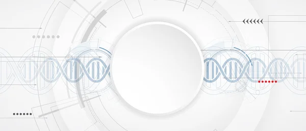 Dna 抽象的图标和元素集合。未来科技 — 图库矢量图片