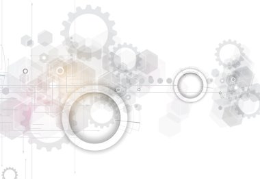 soyut fütüristik soluk bilgisayar teknolojisi iş geçmişi