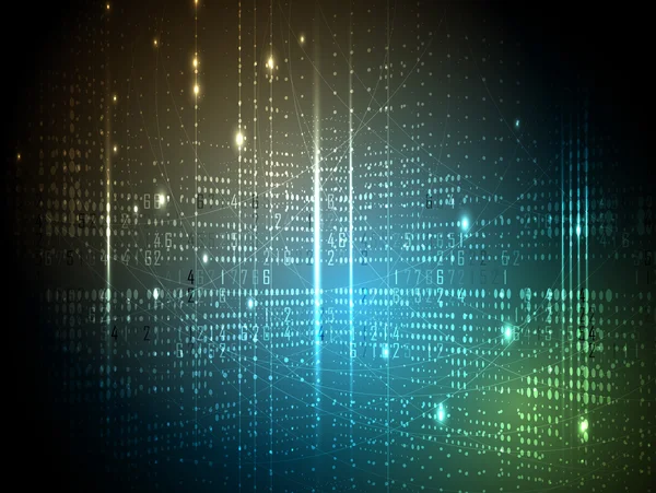 Teknoloji arka plan koleksiyonu iş çözümü için.