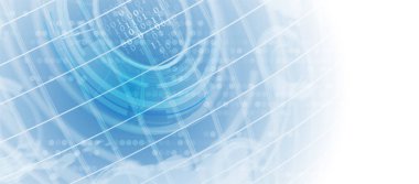 Kuantum işleme. Derin öğrenme yapay zekası. İşletme veya bilim sunumu için gelecekteki yeni teknoloji. Vektör arkaplanı