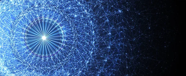 Pemrosesan Kuantum Mempelajari Kecerdasan Buatan Teknologi Baru Masa Depan Untuk - Stok Vektor