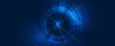 soyut fütüristik soluk bilgisayar teknolojisi iş geçmişi