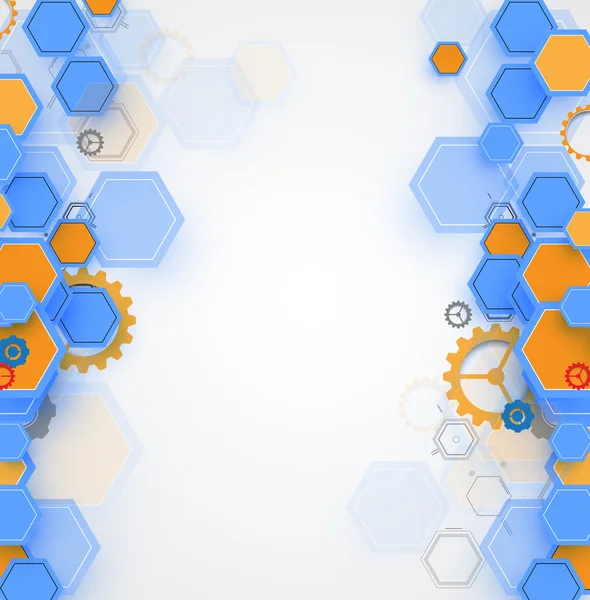 Concepto para la nueva tecnología Corporate Business & development — Archivo Imágenes Vectoriales