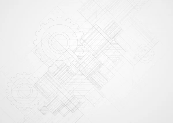 Estructura abstracta circuito ordenador cubo tecnología negocio bac — Archivo Imágenes Vectoriales