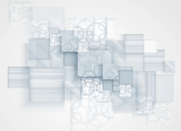 Абстрактная структура цепи компьютерных технологий куба бизнес-bac — стоковый вектор
