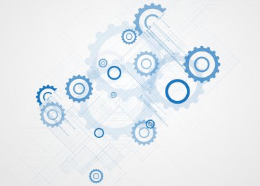 makine teknolojisi vites. Retro gearwheel mekanizma uygunluğunu