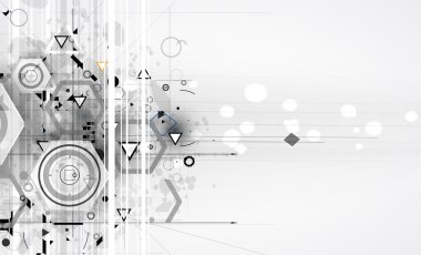 Renkli geometrik arka plan tasarımı için