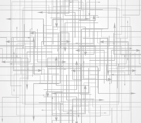 Tecnología abstracta fondo Negocios & dirección de desarrollo — Archivo Imágenes Vectoriales