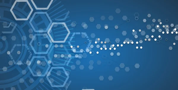 Novo futuro tecnologia conceito fundo abstrato —  Vetores de Stock