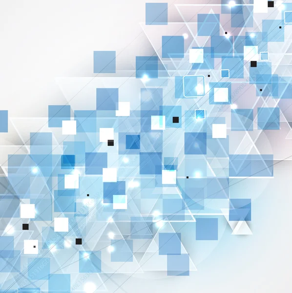 Kleurrijke abstracte geometrische achtergrond voor ontwerp — Stockvector