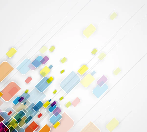 Abstract tech background. Futuristic technology interface. Vector for business solution — ストックベクタ