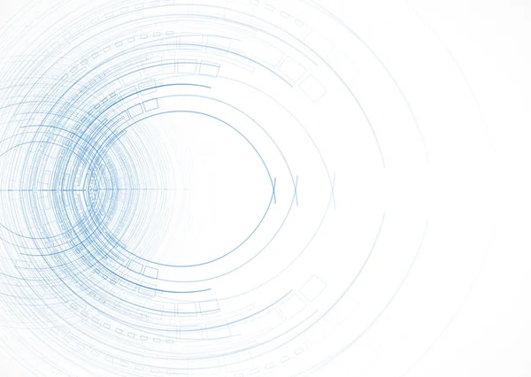 抽象的技术背景。未来的技术接口。Vecto — 图库照片
