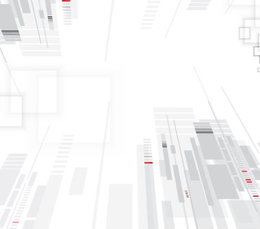 Soyut teknik arka plan. Fütüristik teknoloji arabirimi. Vecto