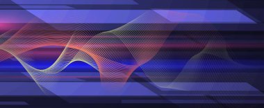 Teknoloji verileri bir ağ bağlantısı görsel iş geçmişi