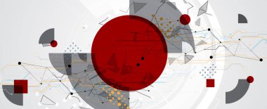 Teknoloji verileri bir ağ bağlantısı görsel iş geçmişi