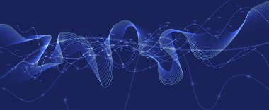 Teknoloji verileri bir ağ bağlantısı görsel iş geçmişi