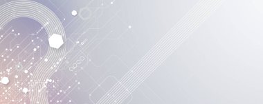 Fütürist yüksek teknoloji soyut devre kartı arka planı