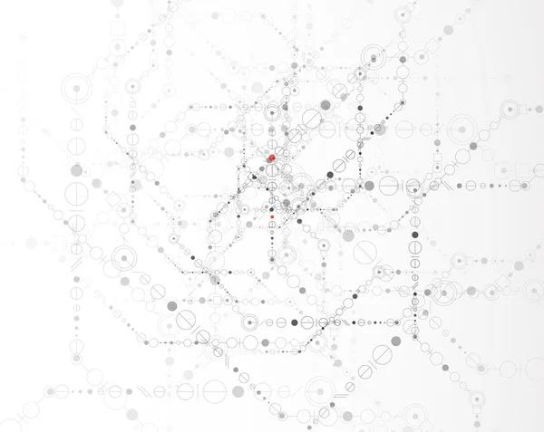 Fondo de negocio de nueva tecnología — Archivo Imágenes Vectoriales