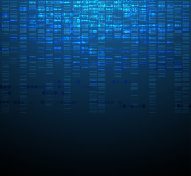 Soyut teknik arka plan. Fütüristik teknoloji arabirimi. Vecto