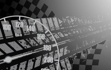 Racing square background, vector illustration abstraction in rac clipart