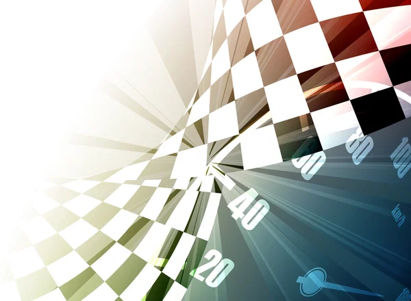 Race vierkante achtergrond, vector illustratie abstractie in rac — Stockvector