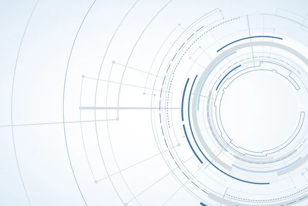 Soyut teknik arka plan. Fütüristik teknoloji arabirimi. Vecto — Stok Vektör