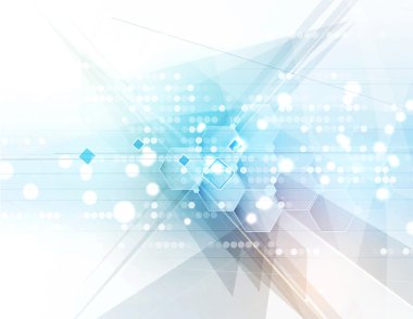 Yeni gelecek teknoloji kavramı arka plan