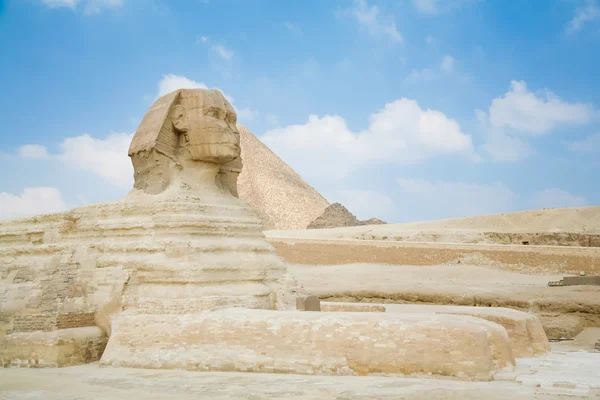 Grande Esfinge de Gizé no Egito — Fotografia de Stock