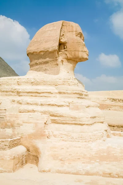 Kant van de Sfinx in Egypte — Stockfoto