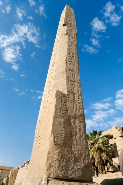 Obelisco nel Tempio di Karnak — Foto Stock