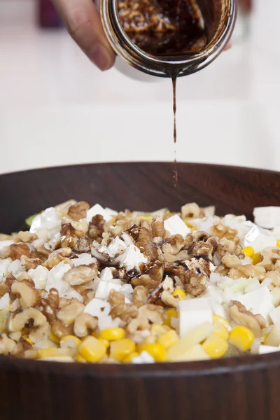 Ensalada de aderezo — Foto de Stock