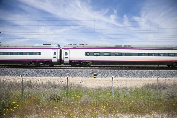 Seite des Waggons — Stockfoto