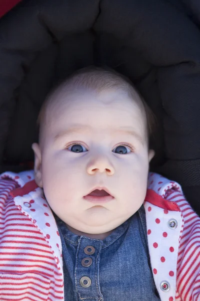 Terror baby face — Stock Photo, Image