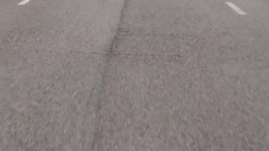 asfalt yol sürüş