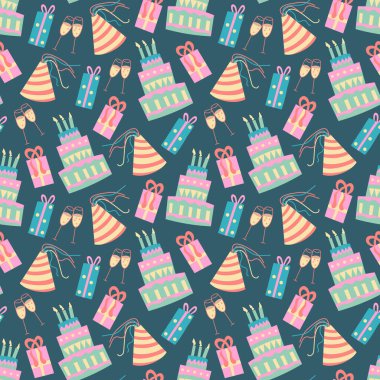 Pasta vektöründe kusursuz desen