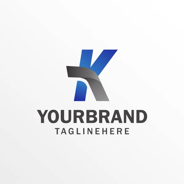 Letter Logo Elegant Identiteitsontwerp Alfabet Logo Ontwerp Template — Stockvector