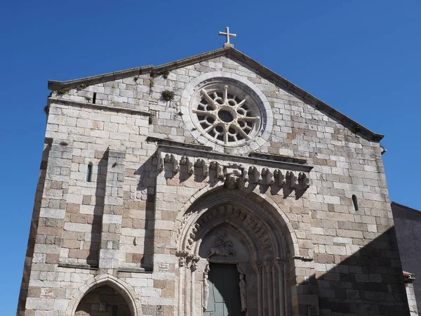 Santiago church in A Coruna city at Galicia in Spain — Fotografia de Stock