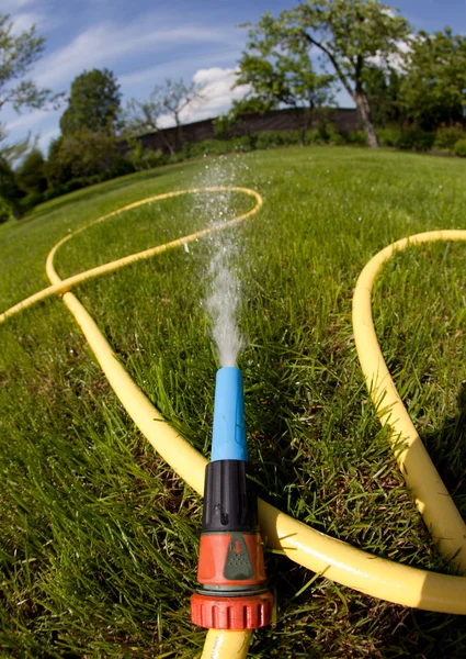 Garden water hose — Stock Photo, Image