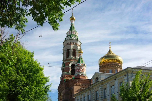 Astrakhan Rússia Templo Ícone Kazan Mãe Deus — Fotografia de Stock