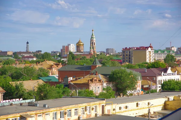 Astrakhan Rusko Chrám Kazaňské Ikony Matky Boží — Stock fotografie