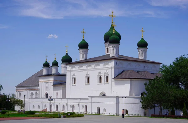 Россия Астрахань 2021 Церковь Астраханском Кремле — стоковое фото
