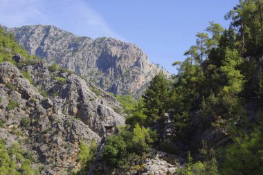 Hindi, Goynuk Kanyonu. Yüksek Taurus Dağları 'nın manzarası.