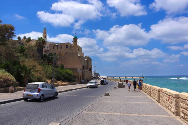 Israël Tel Aviv Vieille Ville Bord Mer — Photo