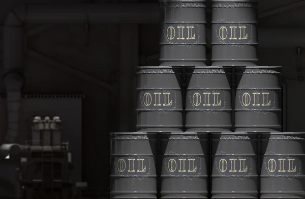 Vat olie — Stockfoto