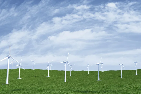 Wind station — Stock Photo, Image