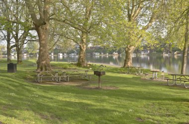 Mavi Göl park Oregon state.