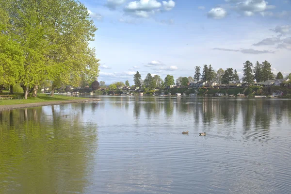 Blue Lake park Oregon state. — Stockfoto